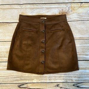 Maurices Faux Suede skirt